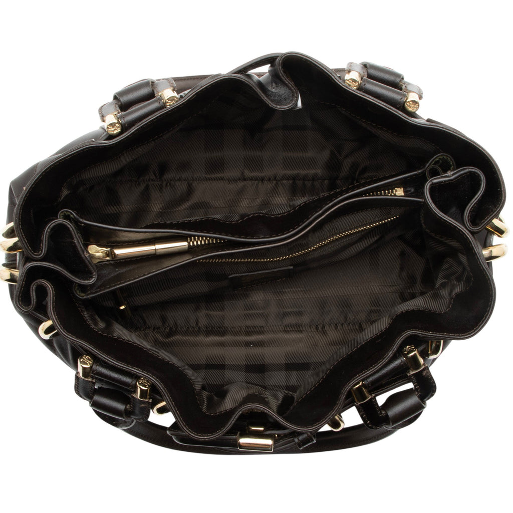 Burberry Quilted Leather Beaton Baby Satchel