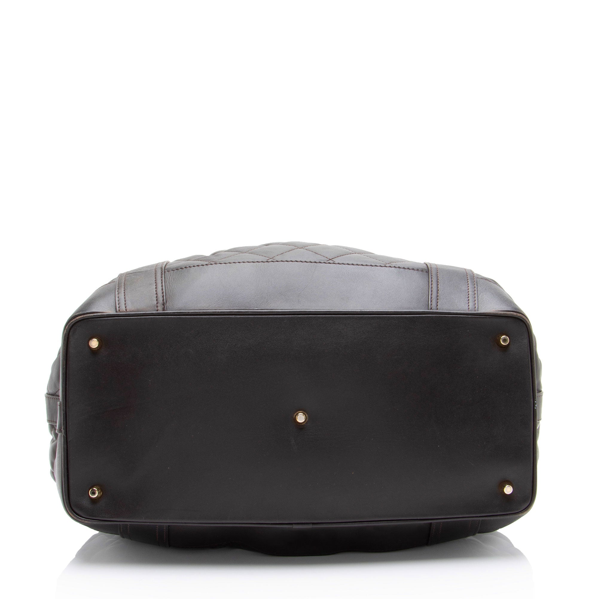 Burberry Quilted Leather Beaton Satchel
