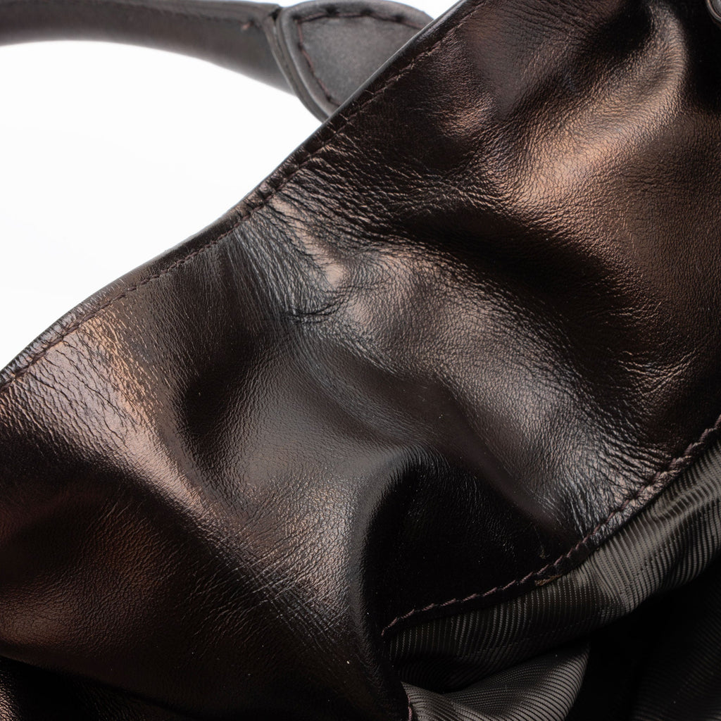 Burberry Quilted Leather Beaton Satchel