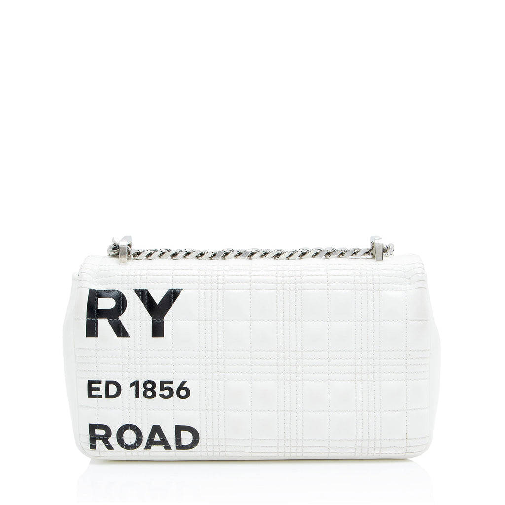 Burberry Quilted Leather Horseferry TB Shoulder Bag