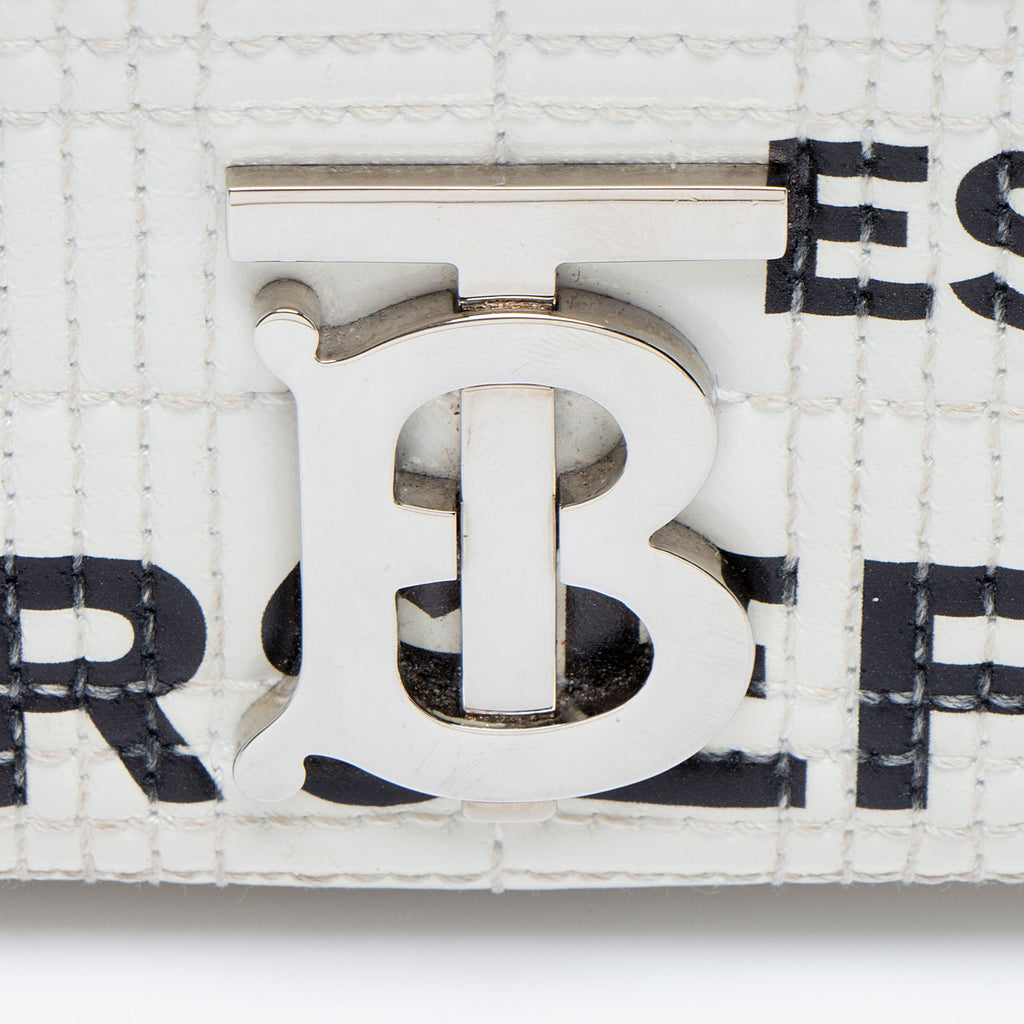 Burberry Quilted Leather Horseferry TB Shoulder Bag