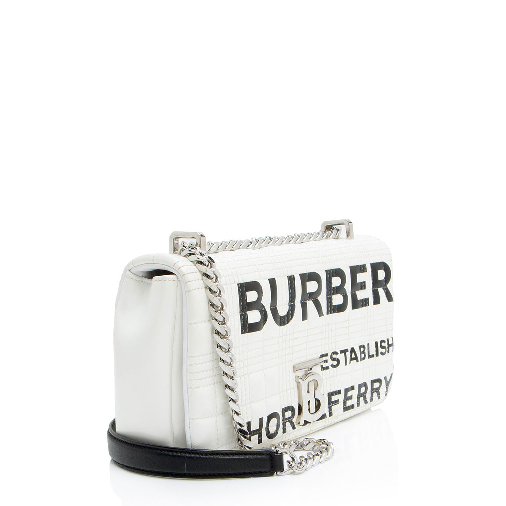 Burberry Quilted Leather Horseferry TB Shoulder Bag