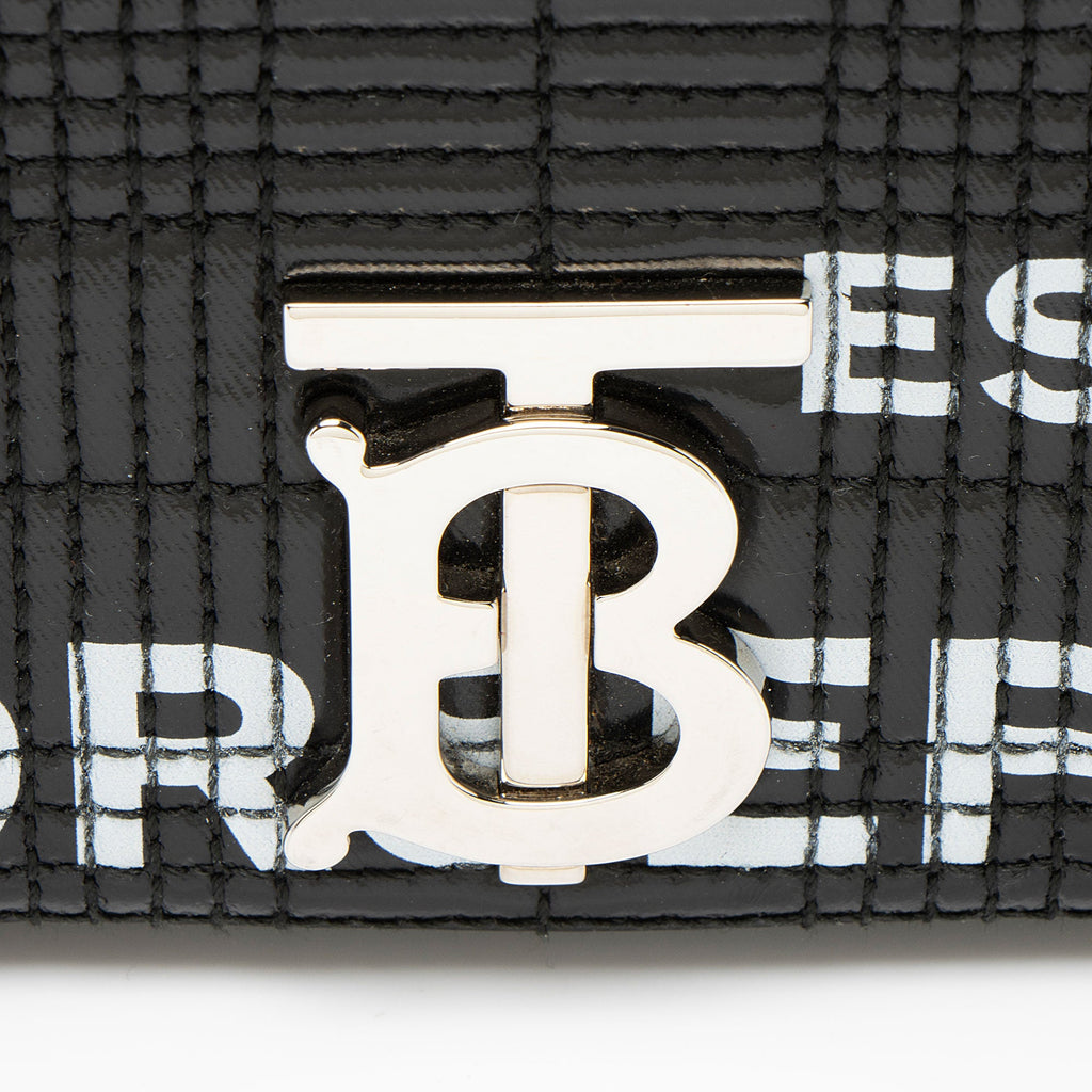 Burberry Quilted Leather Horseferry TB Shoulder Bag