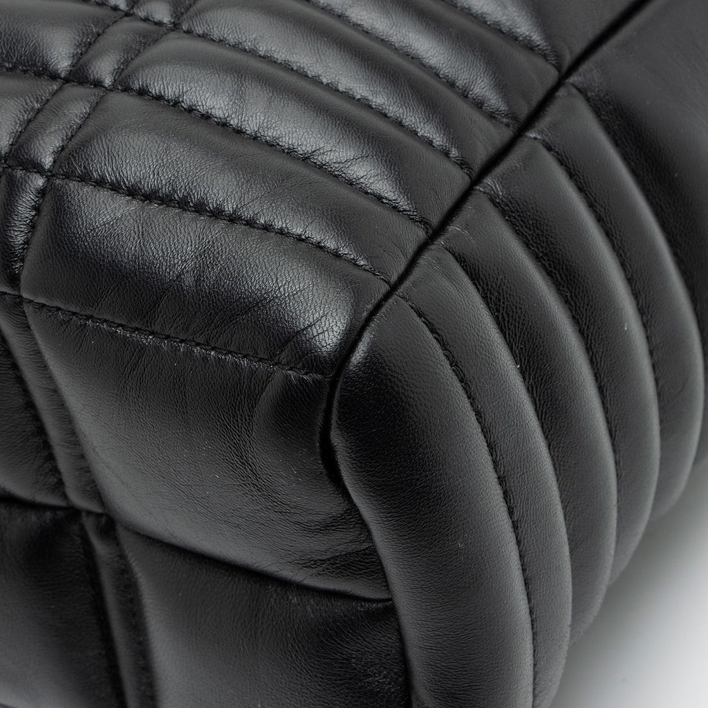 Burberry Quilted Leather Lola Shopping Tote