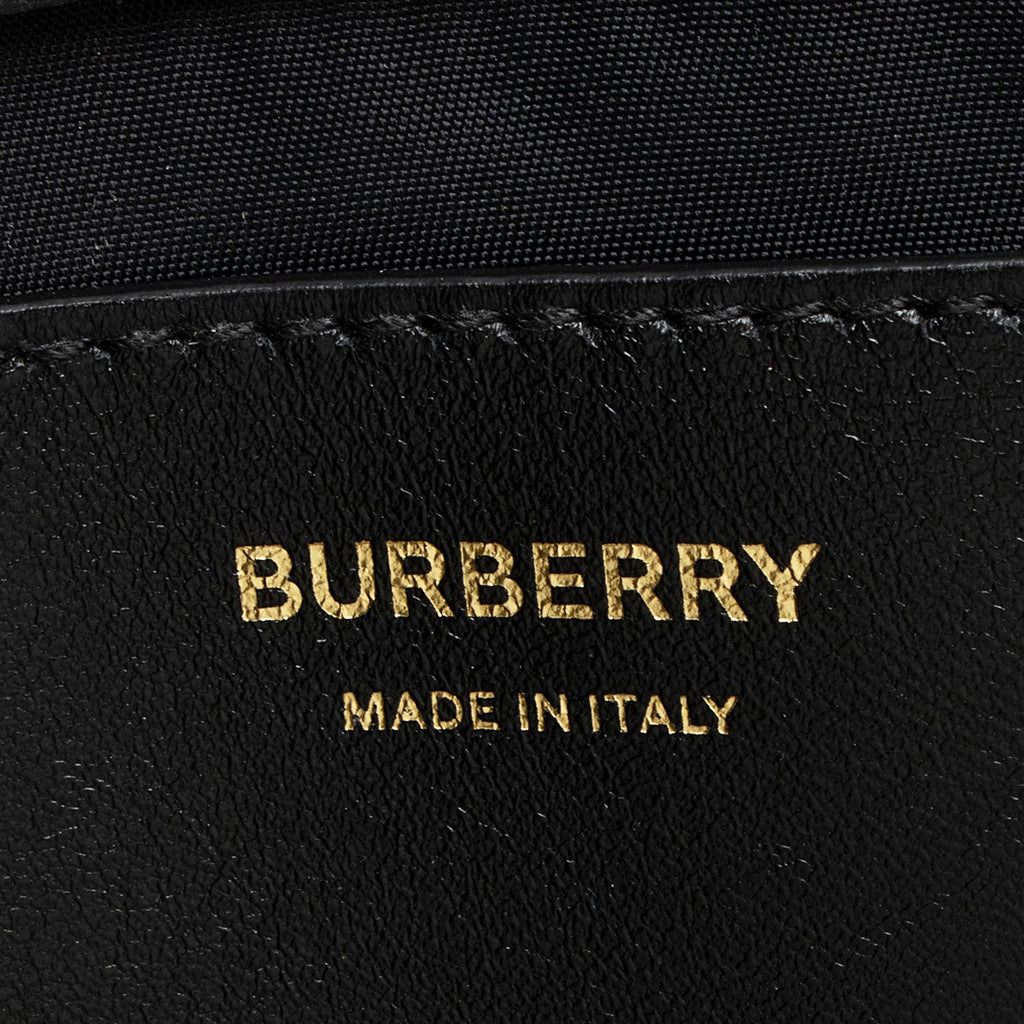 Burberry Quilted Leather Lola Shopping Tote