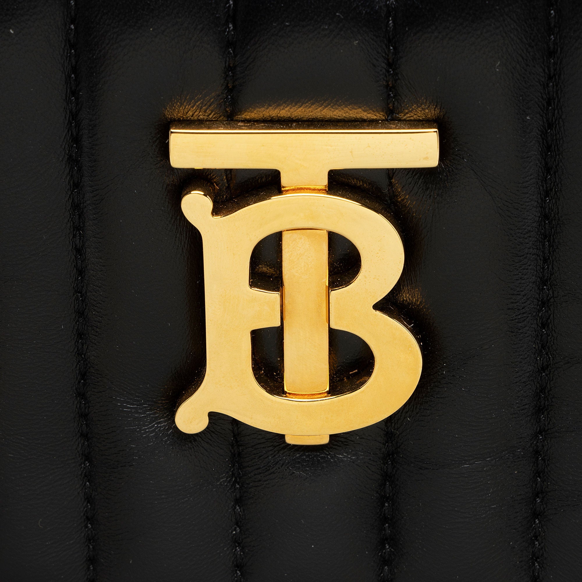 Burberry Quilted Leather Lola Shopping Tote
