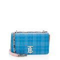 Burberry Quilted Leather TB Lola Chain Shoulder Bag (SHF-15916)