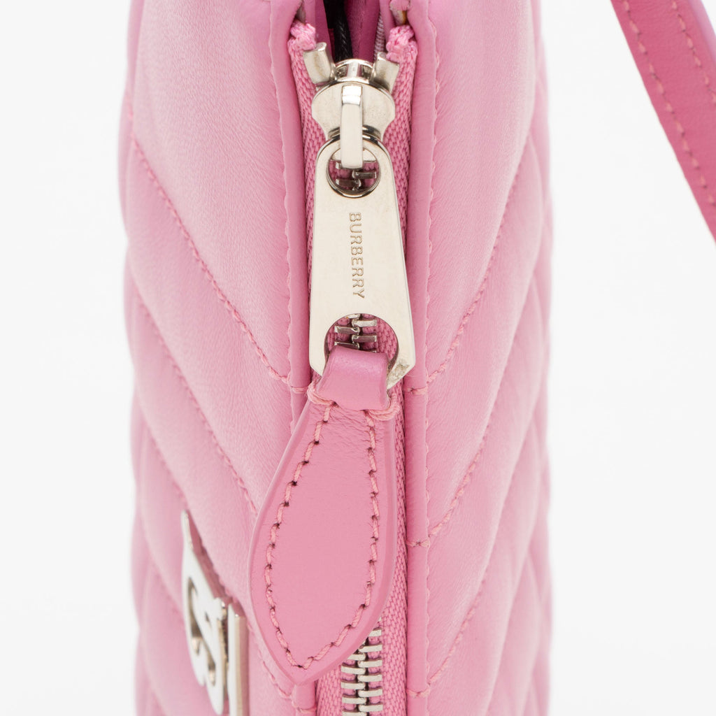 Burberry Quilted Leather TB Lola Twin Pouch