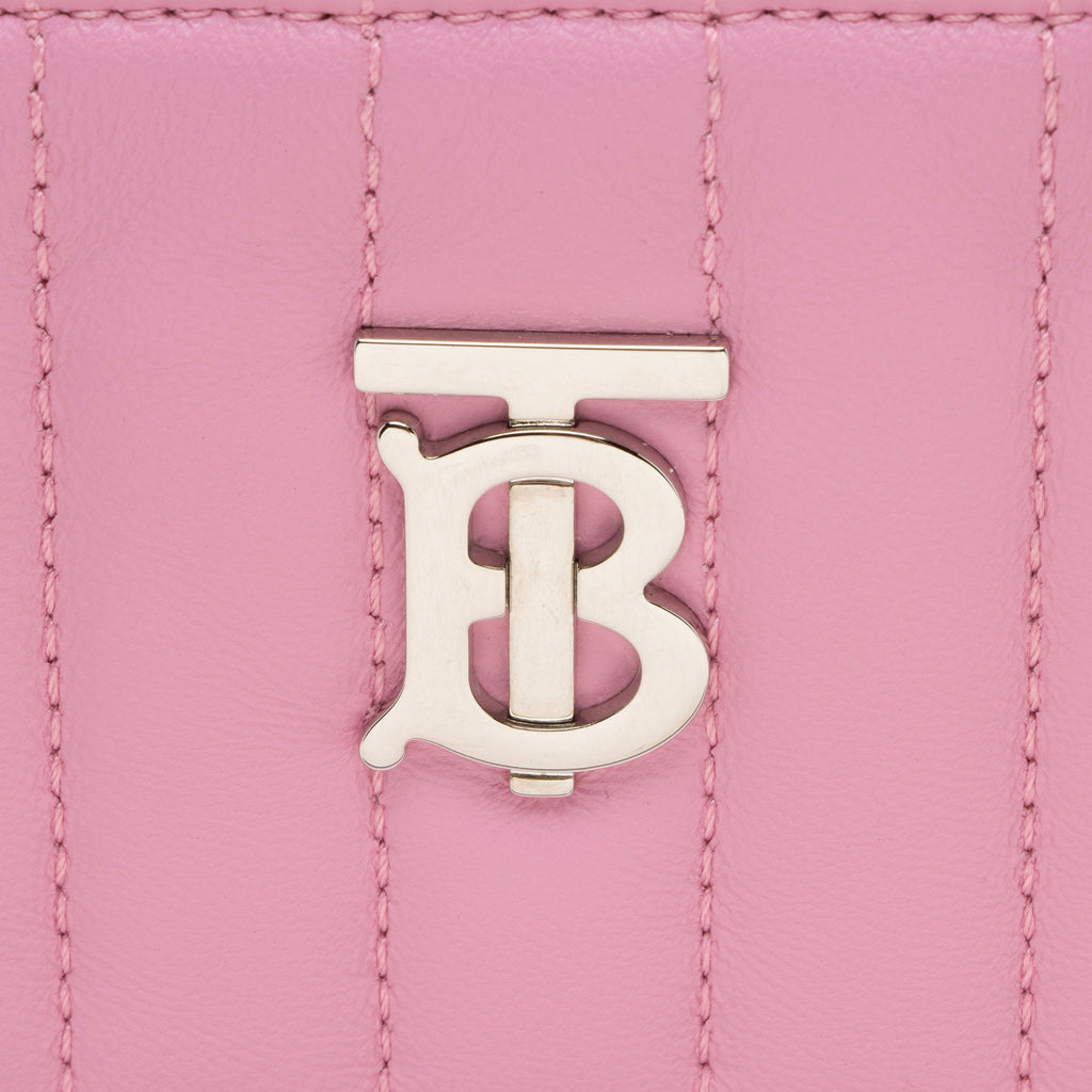 Burberry Quilted Leather TB Lola Twin Pouch