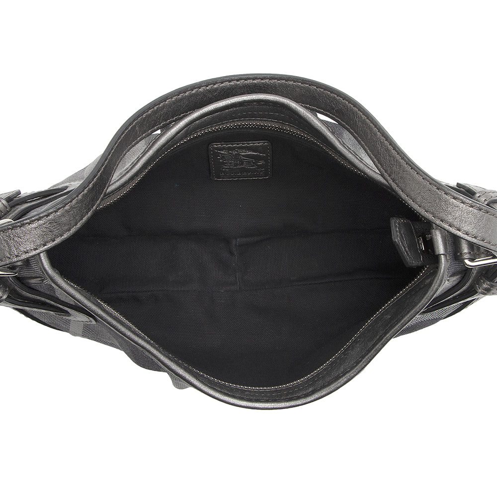 Burberry Shimmer Check Sling Shoulder Bag (SHF-20863)
