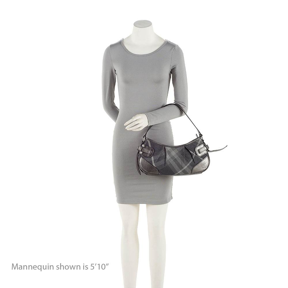 Burberry Shimmer Check Sling Shoulder Bag (SHF-20863)