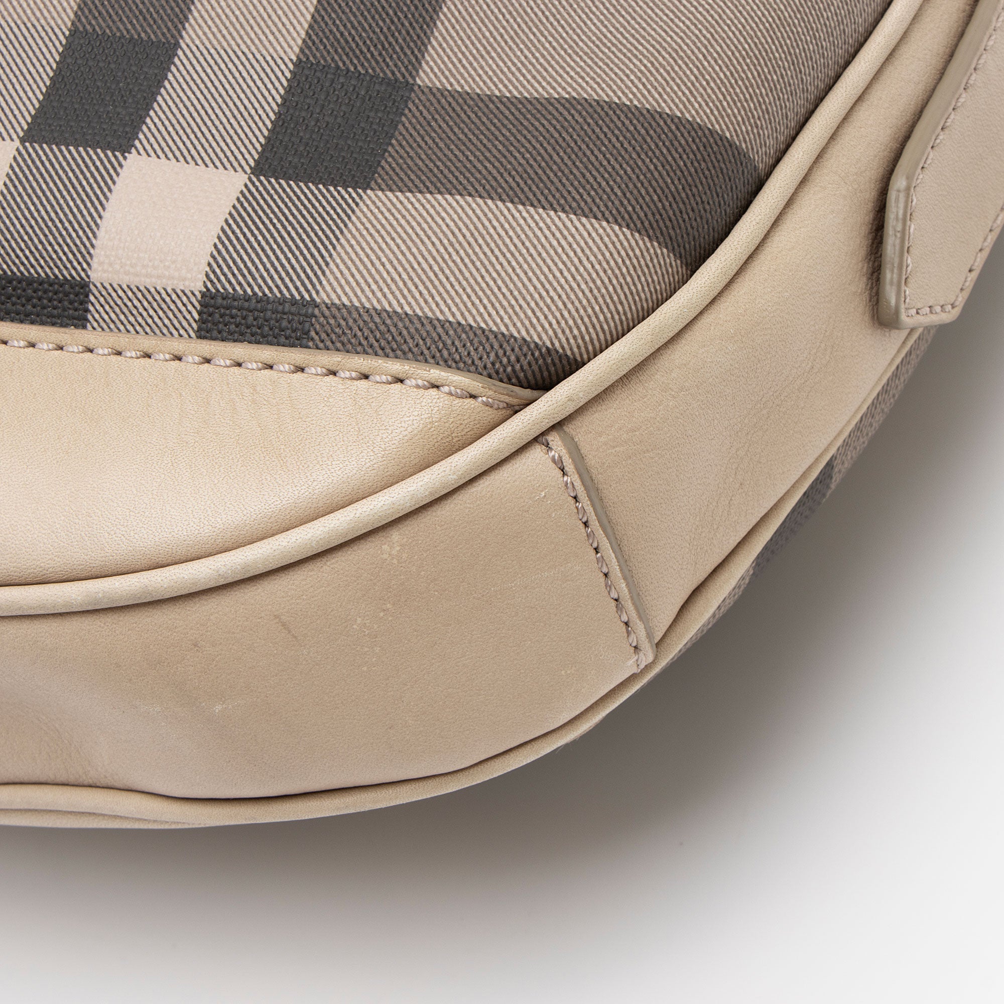 Burberry Smoke Check Brooklyn Hobo (SHF-O9bJhD)