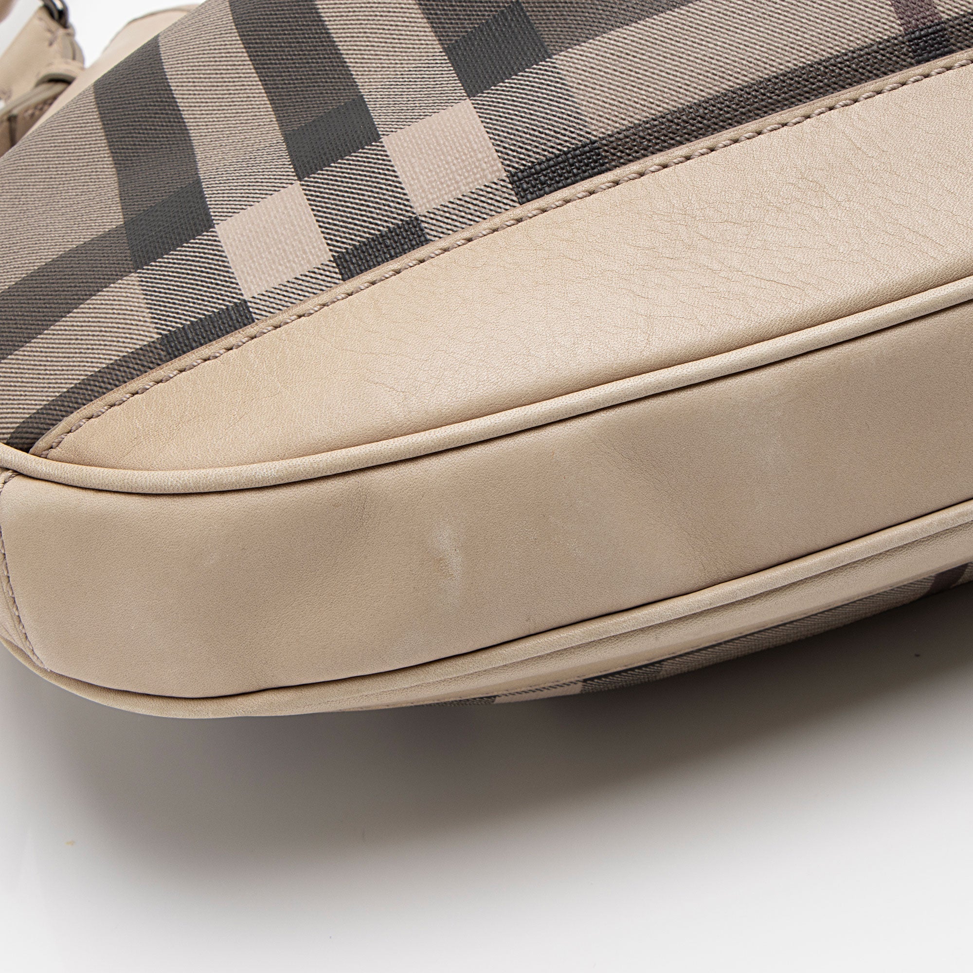 Burberry Smoke Check Brooklyn Hobo (SHF-O9bJhD)