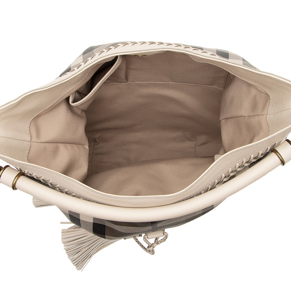 Burberry Smoke Check Parade Hobo (SHF-21617)