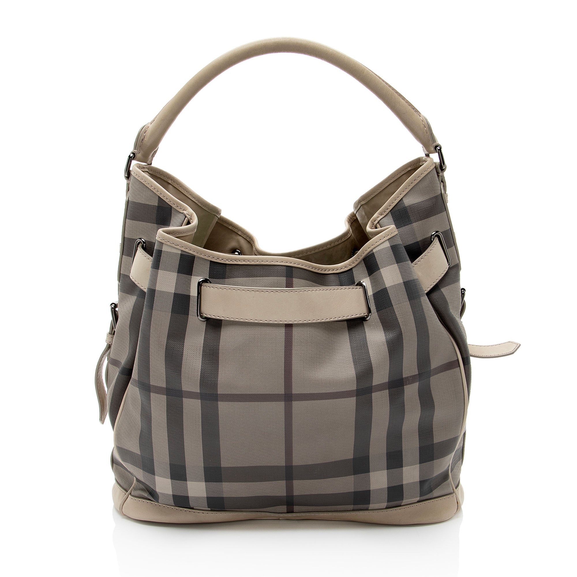 Burberry Smoke Check Walden Medium Hobo