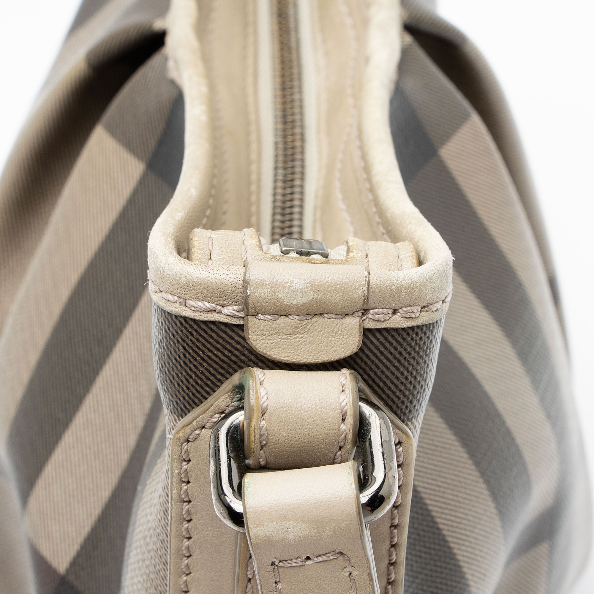 Burberry Smoked Check Hartham Crossbody (SHF-nbBZEF)