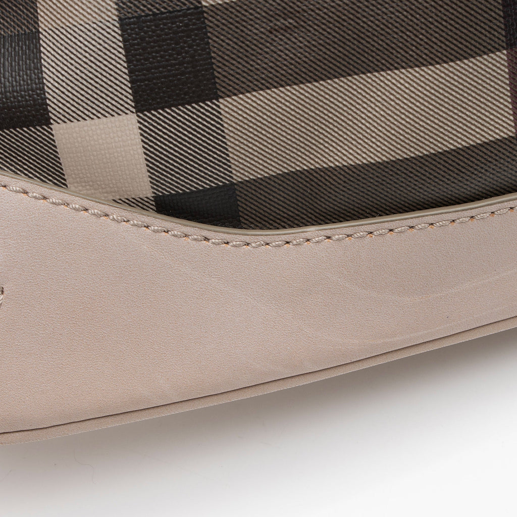 Burberry Smoked Check Hartham Crossbody