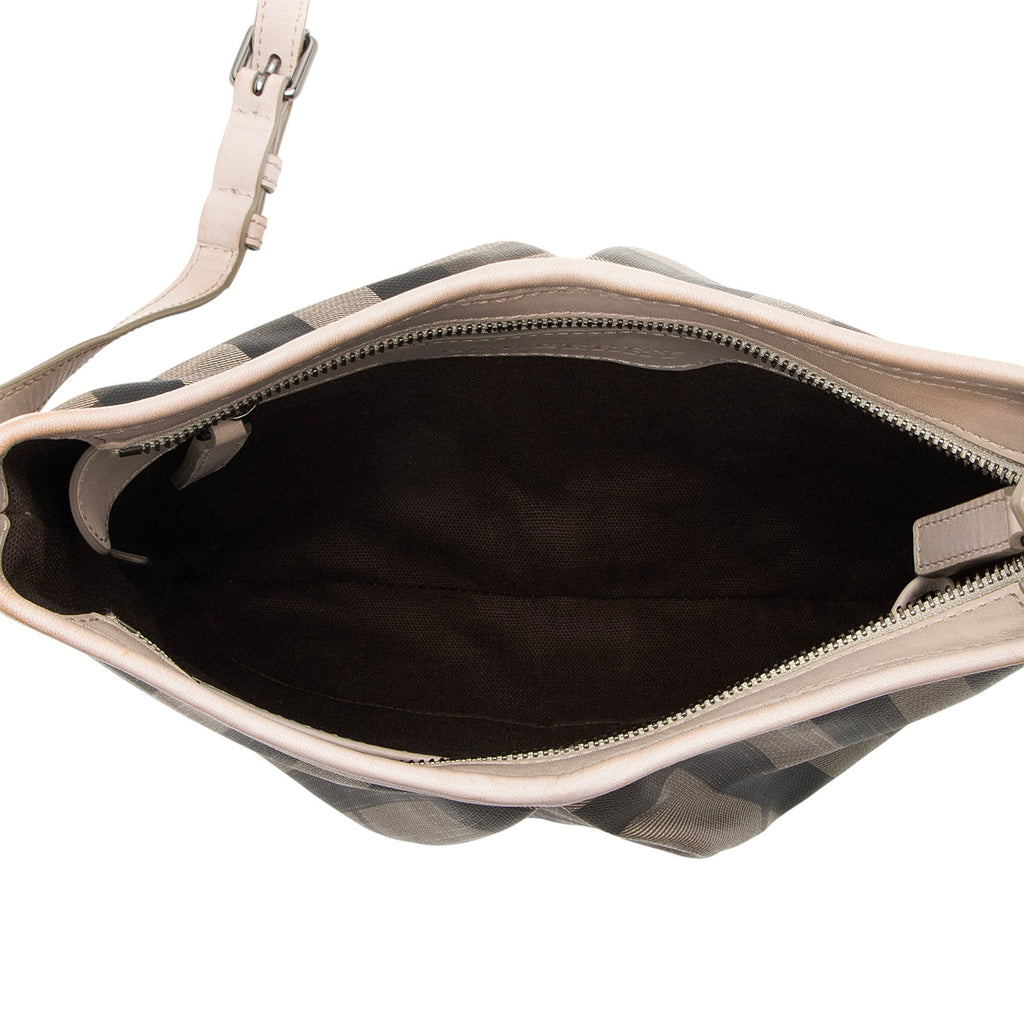 Burberry Smoked Check Hartham Crossbody