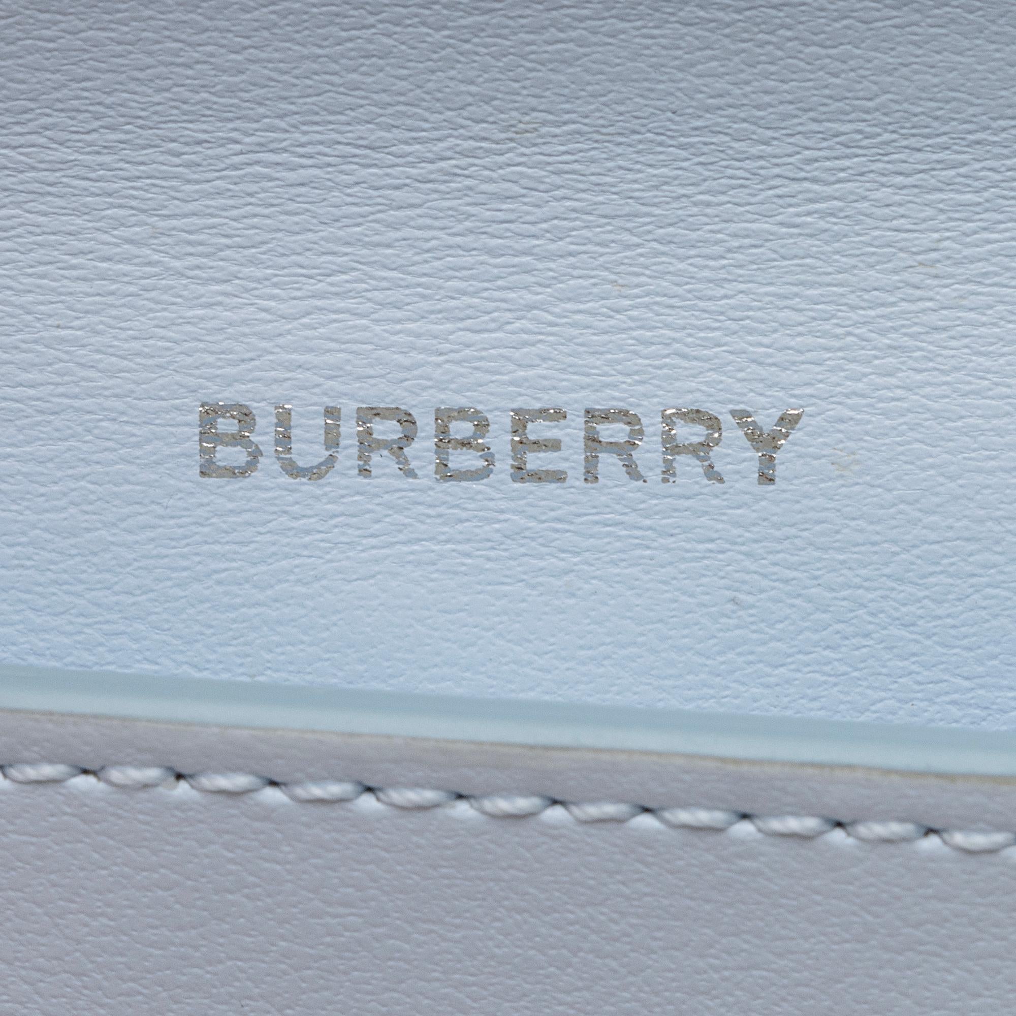 Burberry Smooth Calfskin Josey Chain Lanyard Card Case (SHF-AEGoOF)