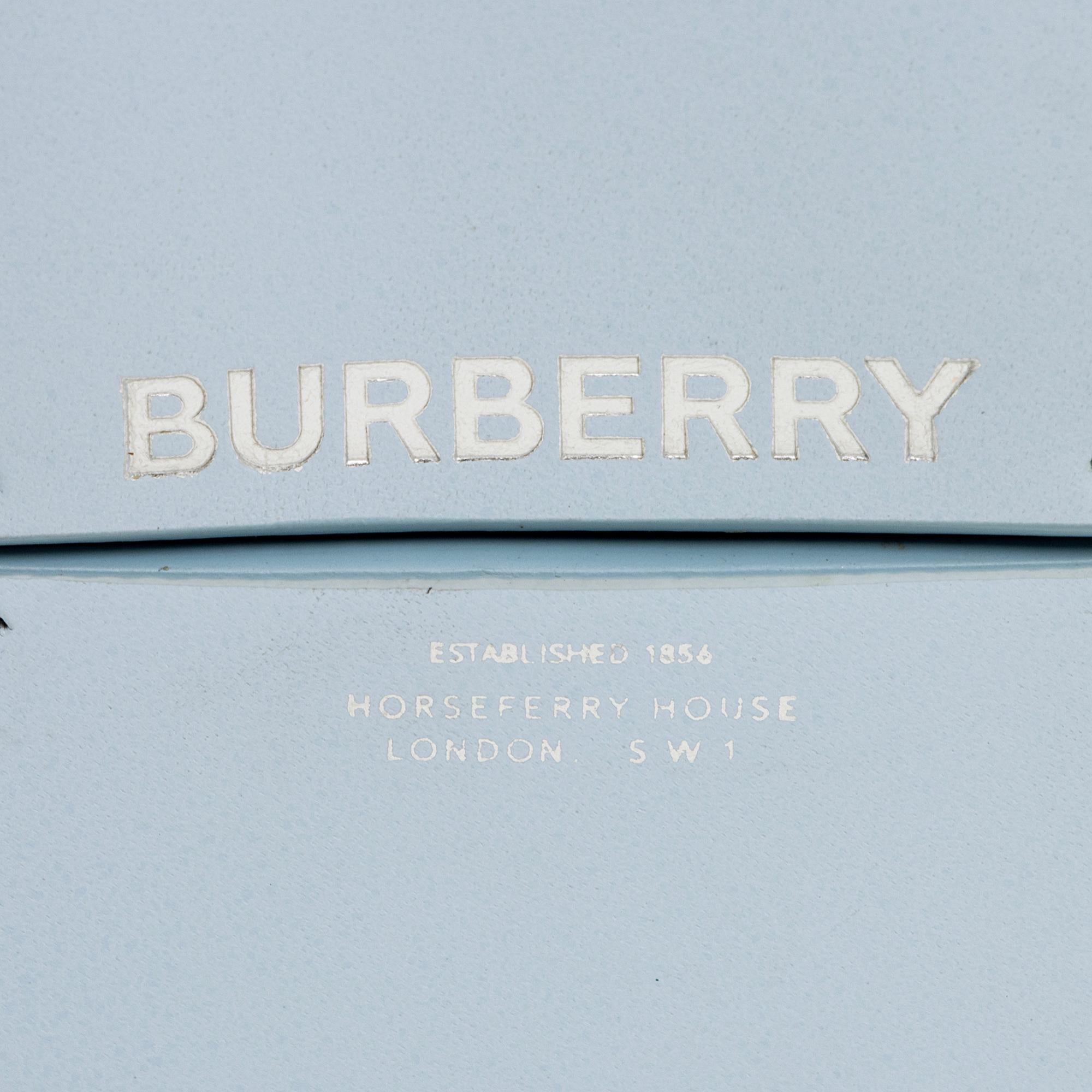Burberry Smooth Calfskin Josey Chain Lanyard Card Case (SHF-AEGoOF)