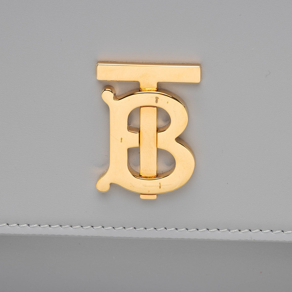 Burberry Smooth Leather TB Mini Bag (SHF-2UpmY4)