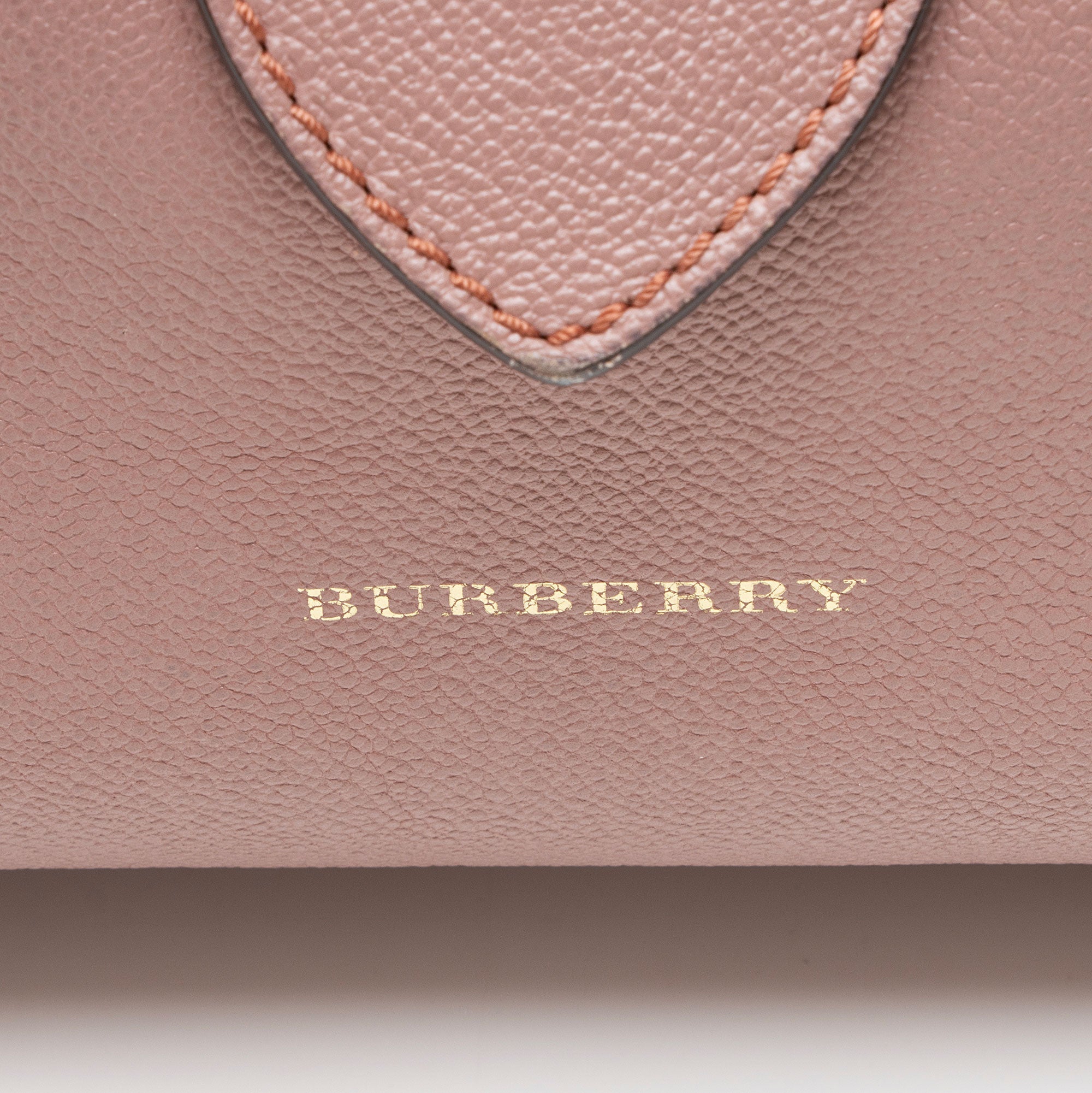 Burberry Soft Grain Calfskin Buckle Medium Tote