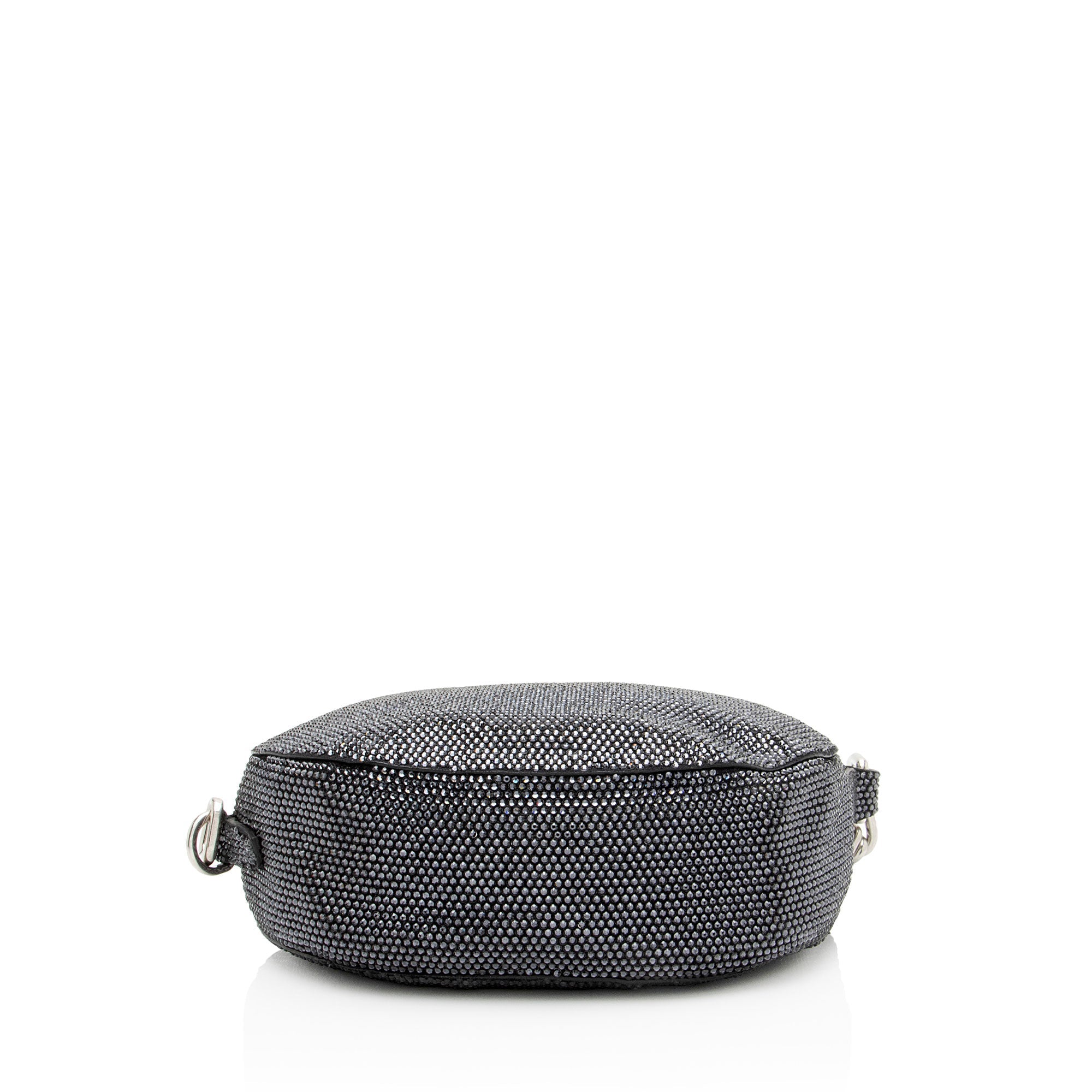 Burberry Suede Crystal Knight Mini Shoulder Bag