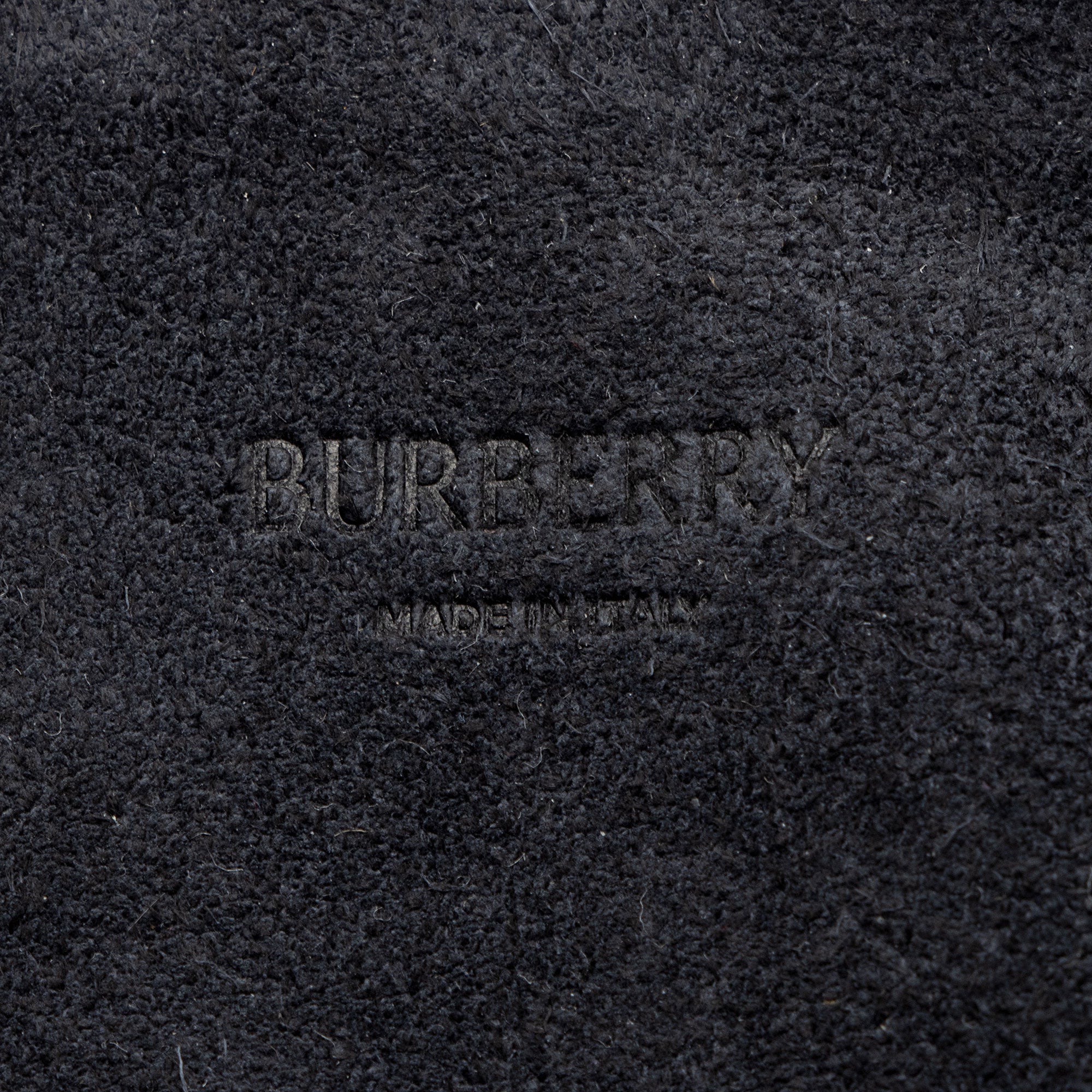 Burberry Suede Crystal Knight Mini Shoulder Bag