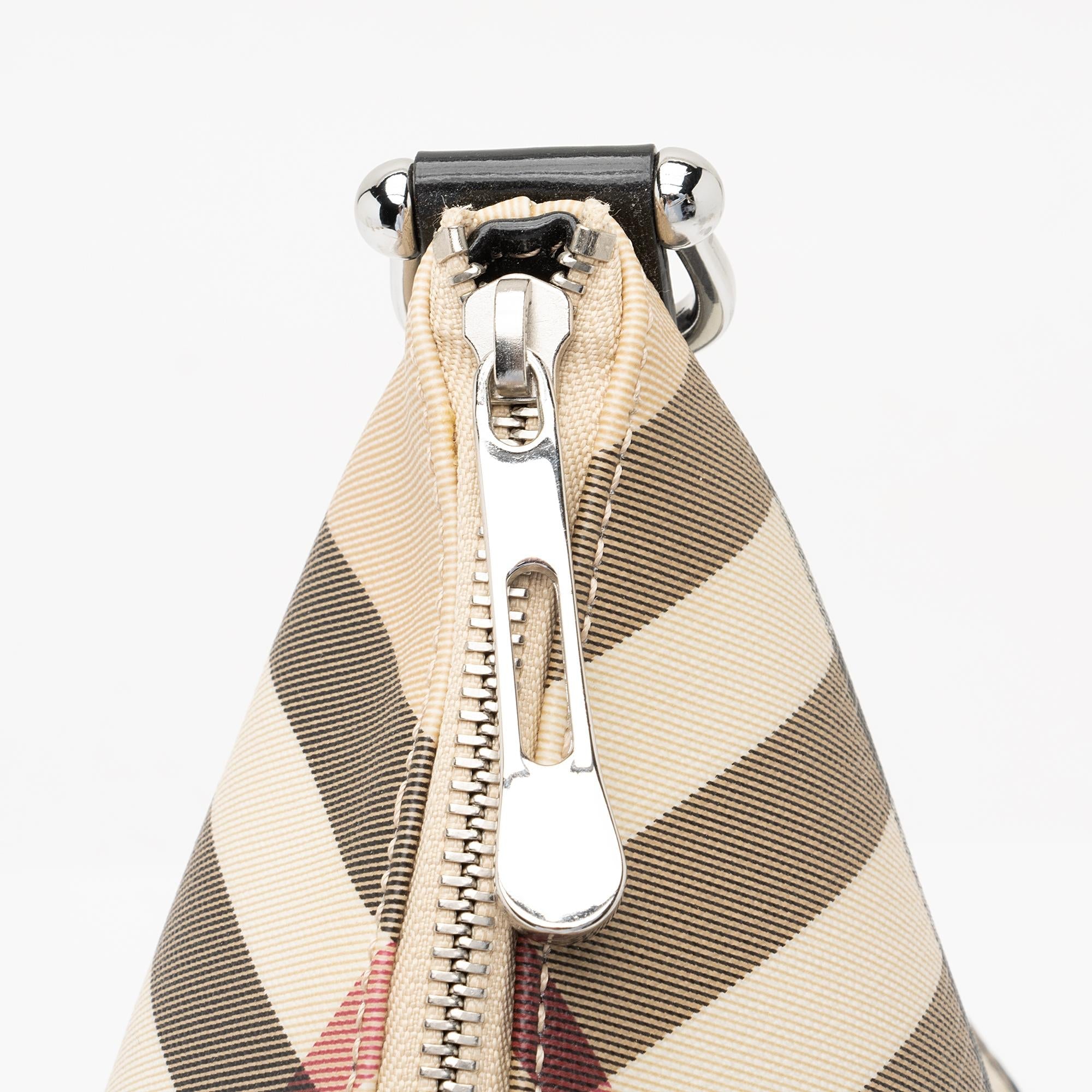 Burberry Super Nova Check Hobo (SHF-23856)