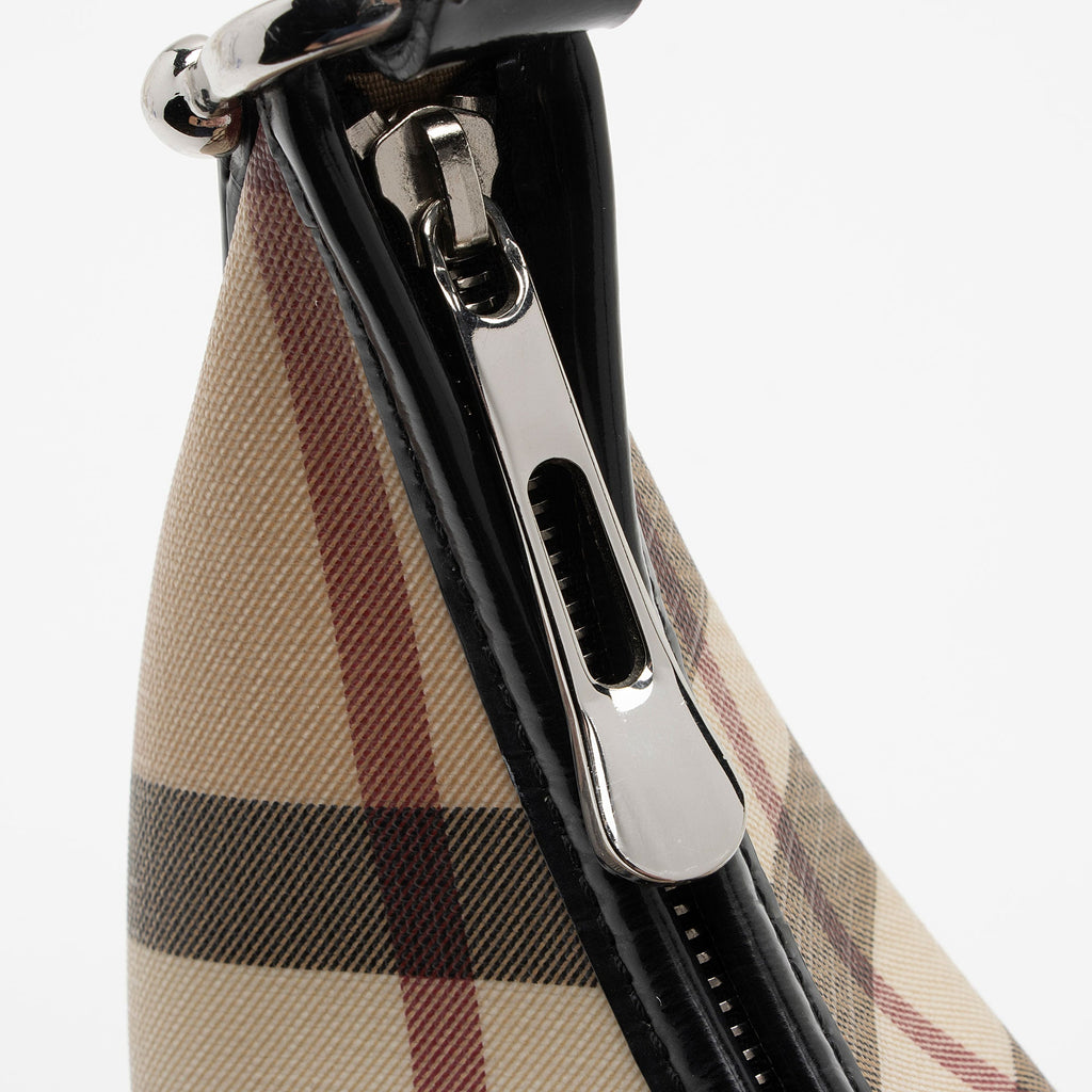 Burberry Super Nova Check Larkin Hobo (SHF-2u5sFX)