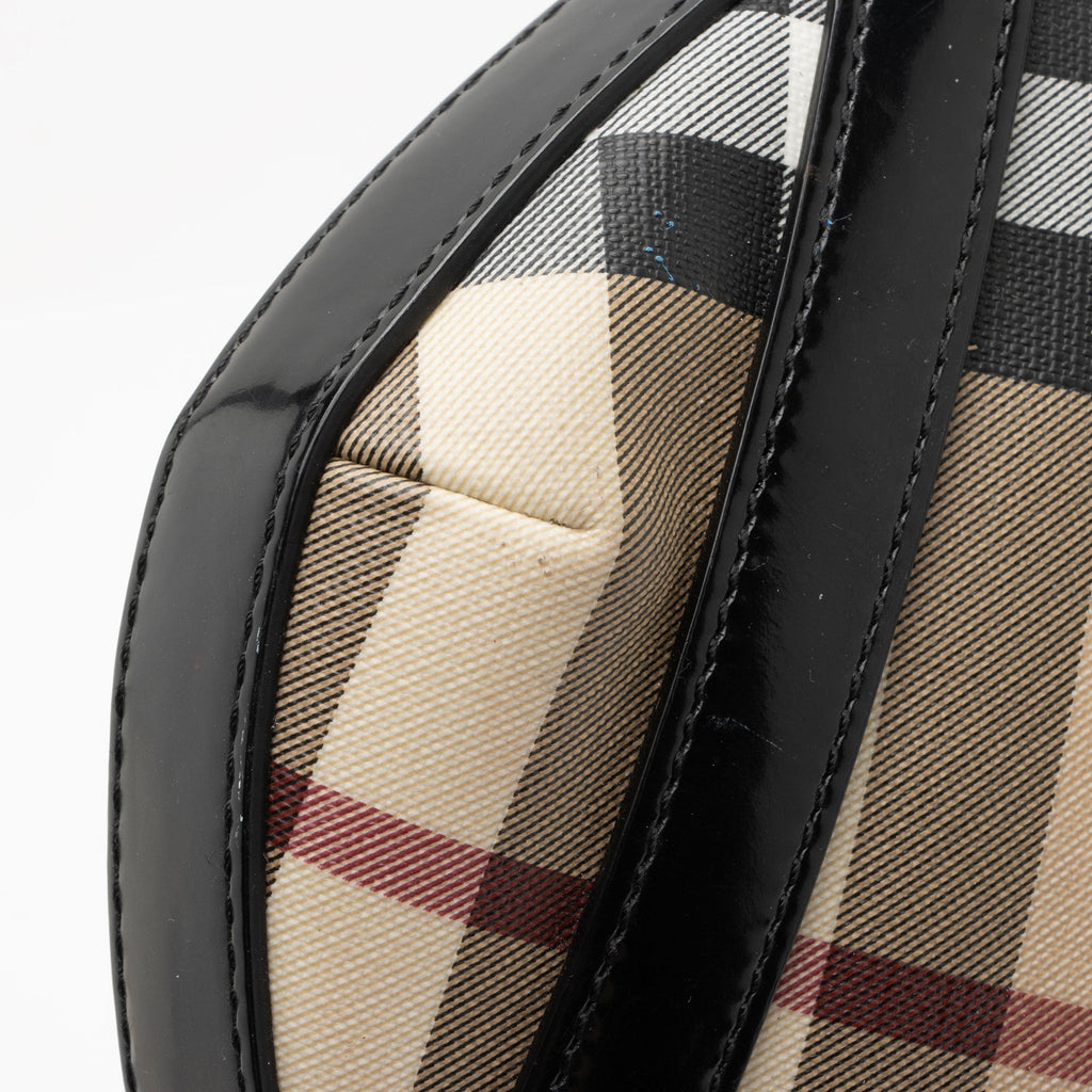 Burberry Super Nova Check Larkin Hobo (SHF-2u5sFX)