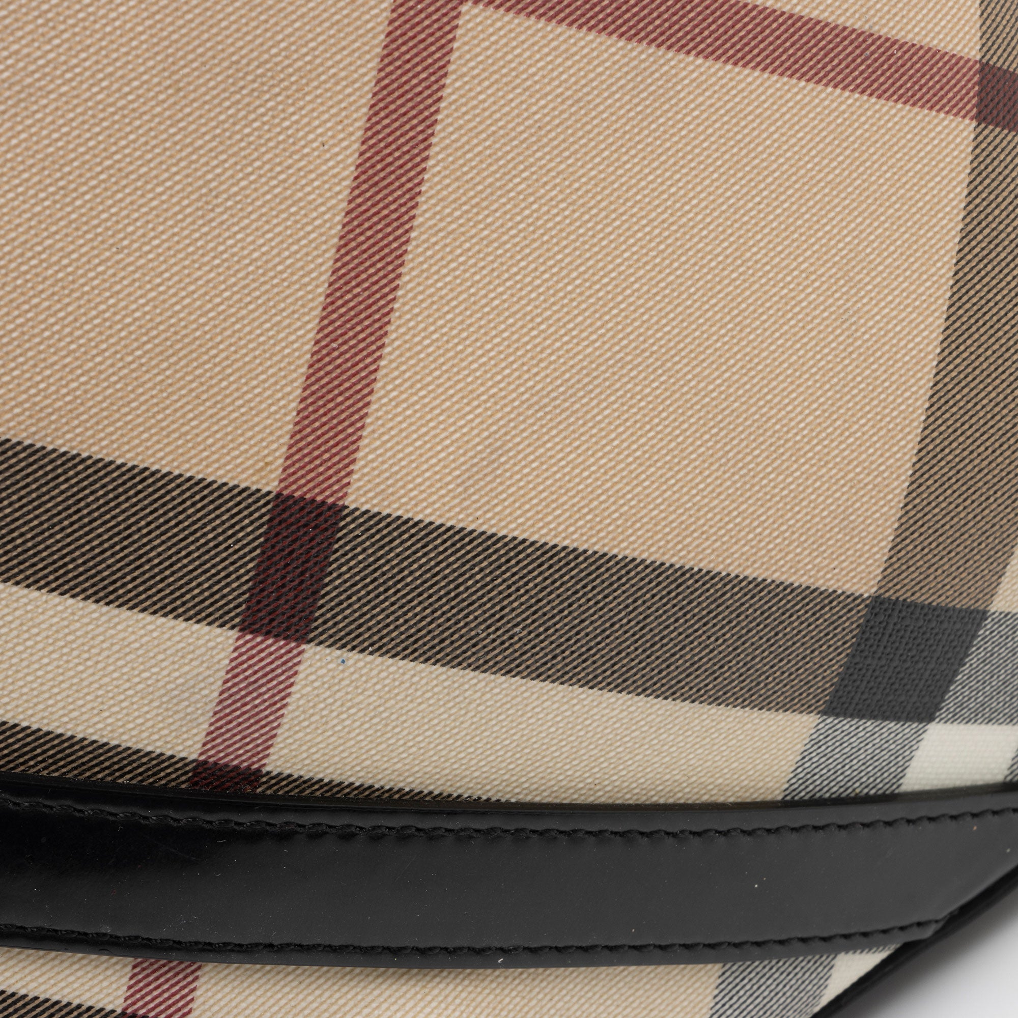 Burberry Super Nova Check Larkin Hobo (SHF-2u5sFX)