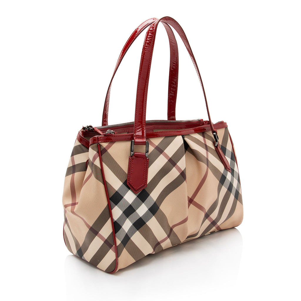 Burberry Nova Check Melbury Tote