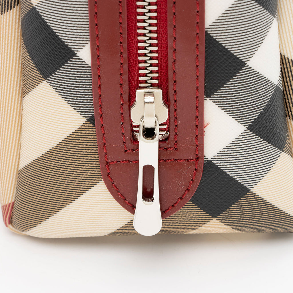 Burberry Super Nova Check Mini Boston Bag