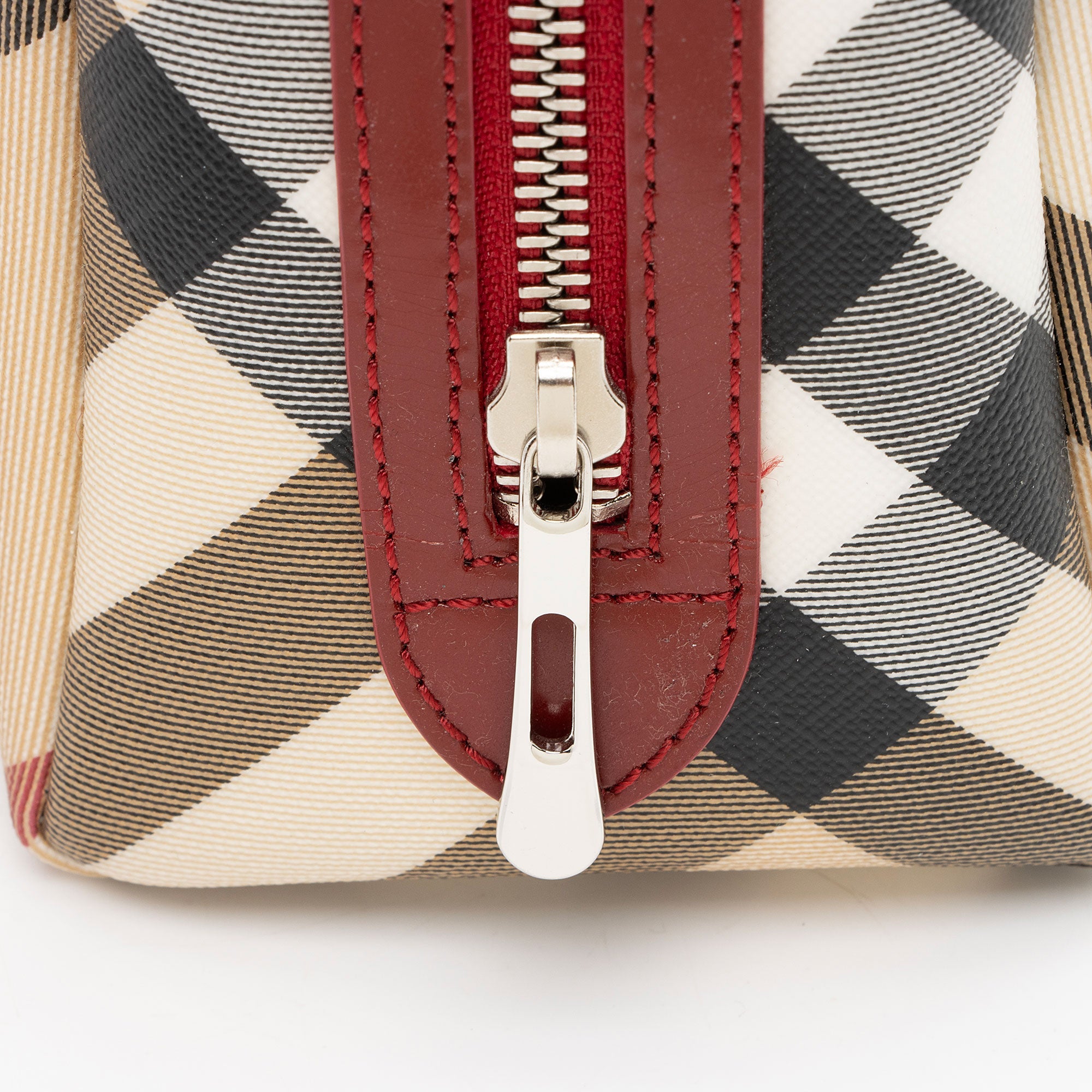 Burberry Super Nova Check Mini Boston Bag
