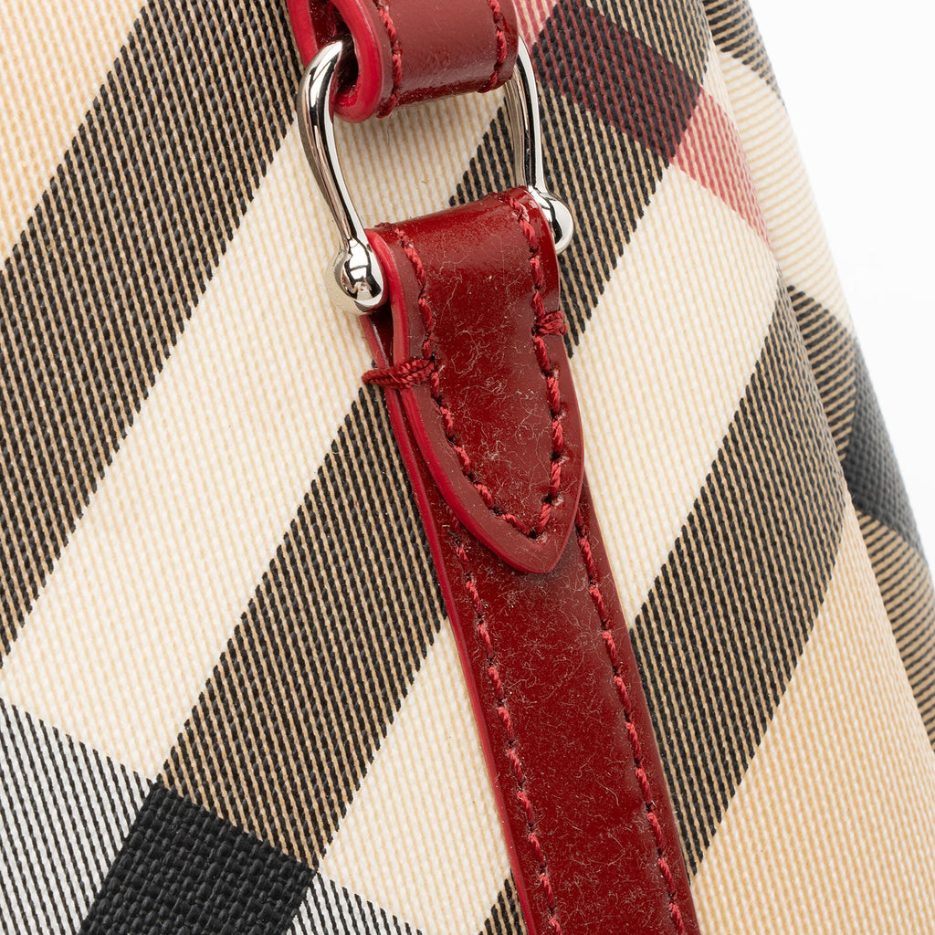 Burberry Super Nova Check Mini Boston Bag