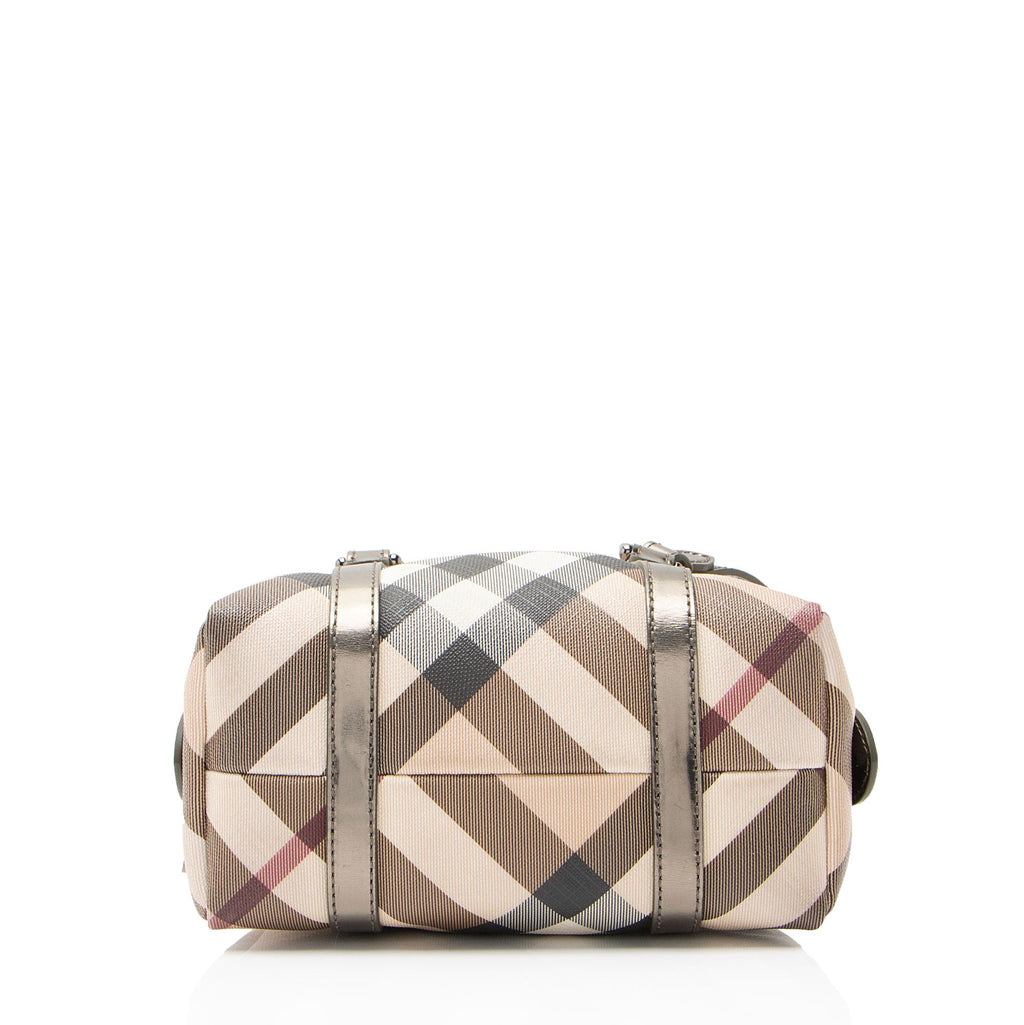 Burberry Super Nova Check Mini Boston Bag