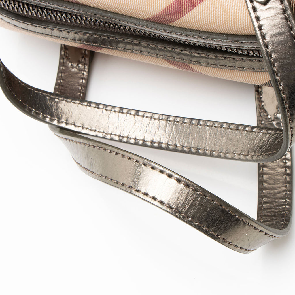 Burberry Super Nova Check Mini Boston Bag