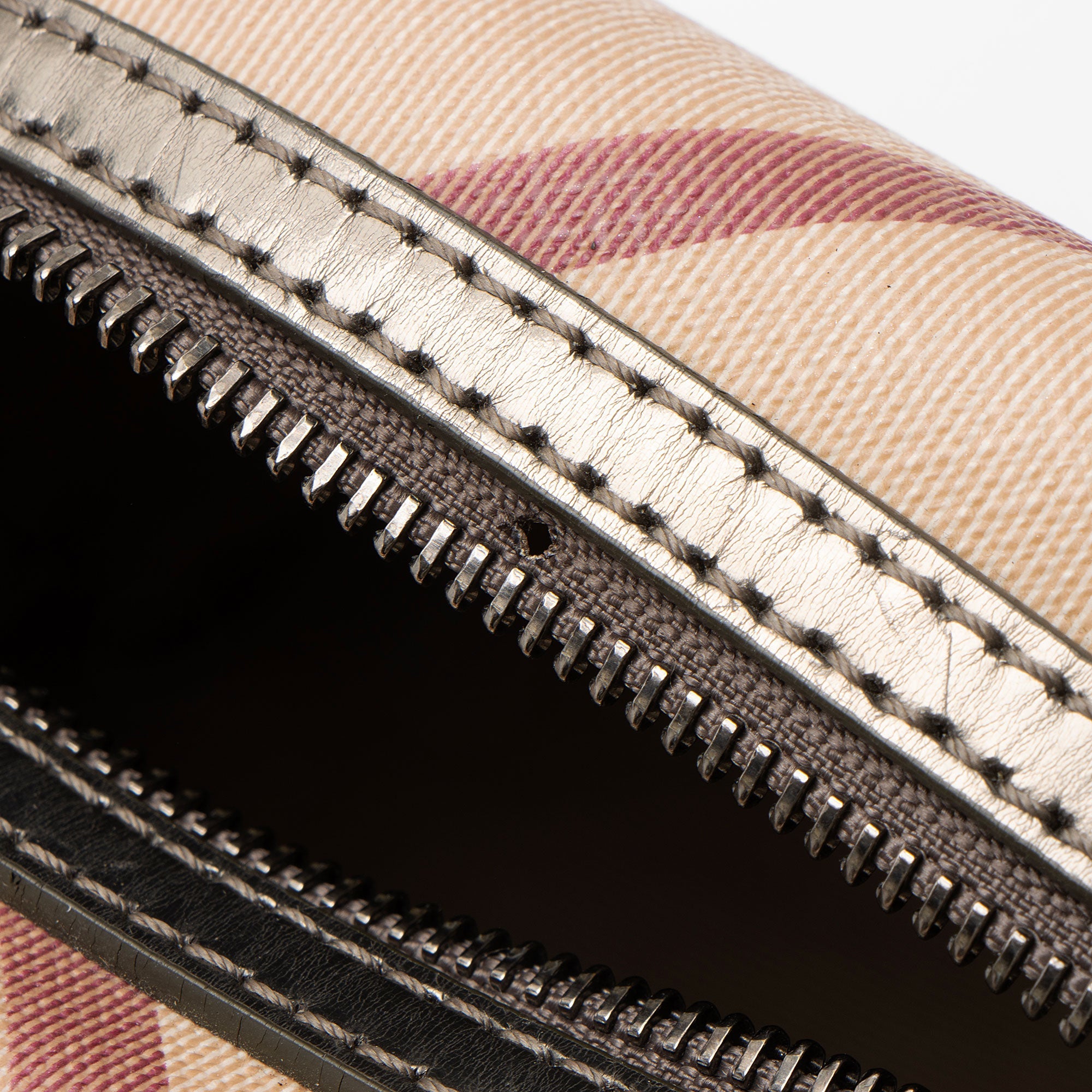Burberry Super Nova Check Mini Boston Bag