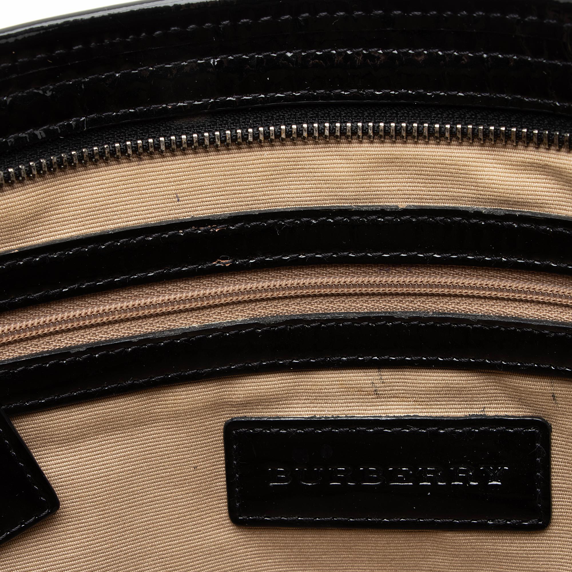 Burberry Super Nova Check Regent Tote (SHF-hyJb8u)