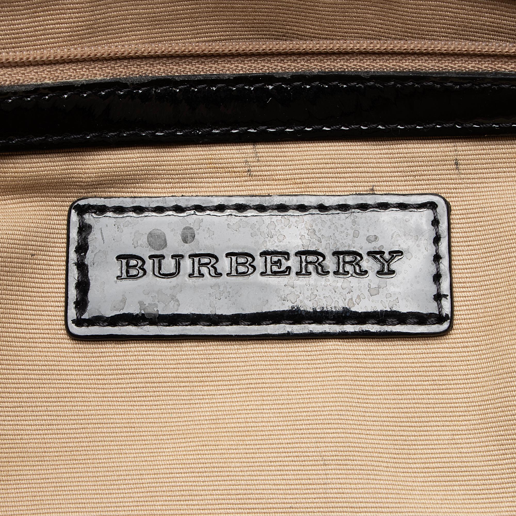 Burberry Super Nova Check Regent Tote (SHF-hyJb8u)