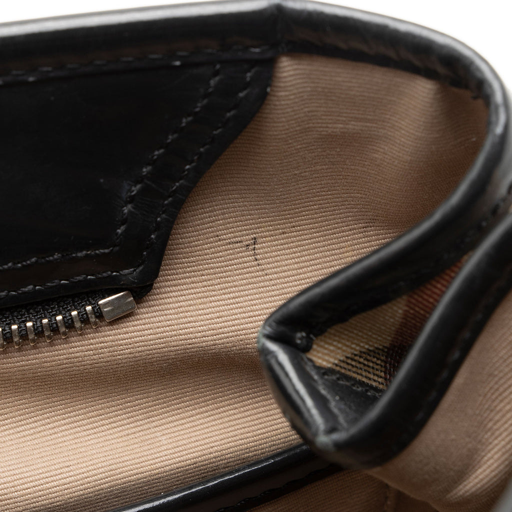 Burberry Super Nova Check Chester Small Satchel (SHF-uXDhE4)