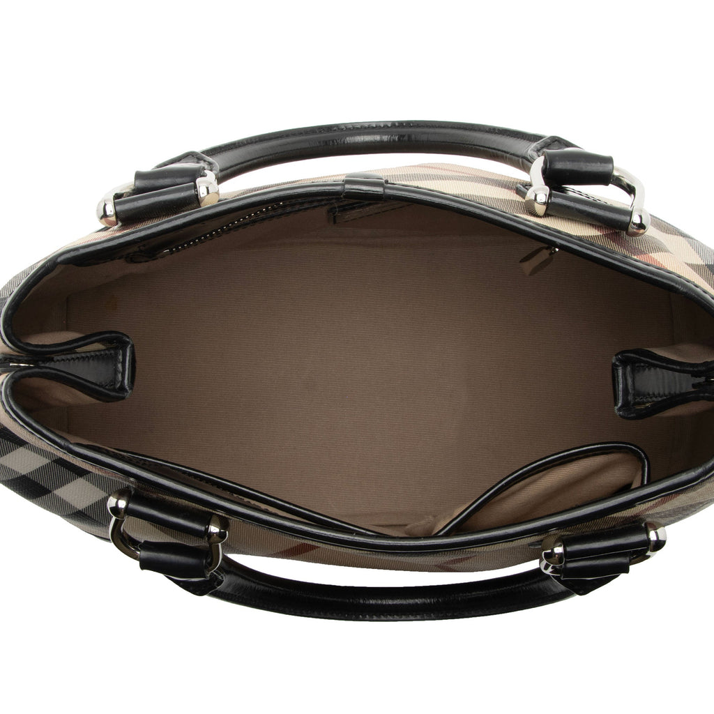 Burberry Super Nova Check Chester Small Satchel (SHF-uXDhE4)