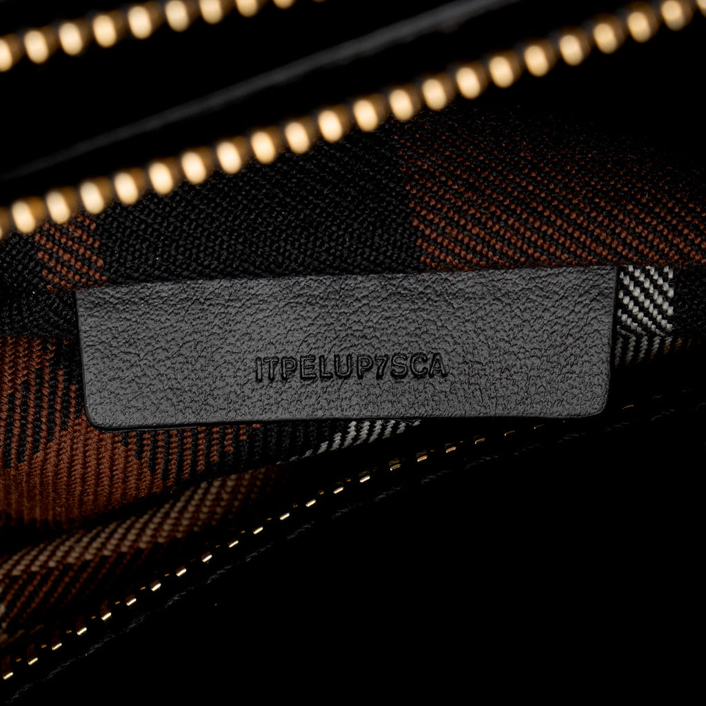 Burberry Tartan Check Title Small Tote (SHF-rYKq2Z)