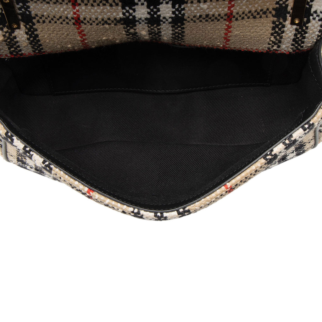 Burberry Tweed TB Lola Chain Small Crossbody
