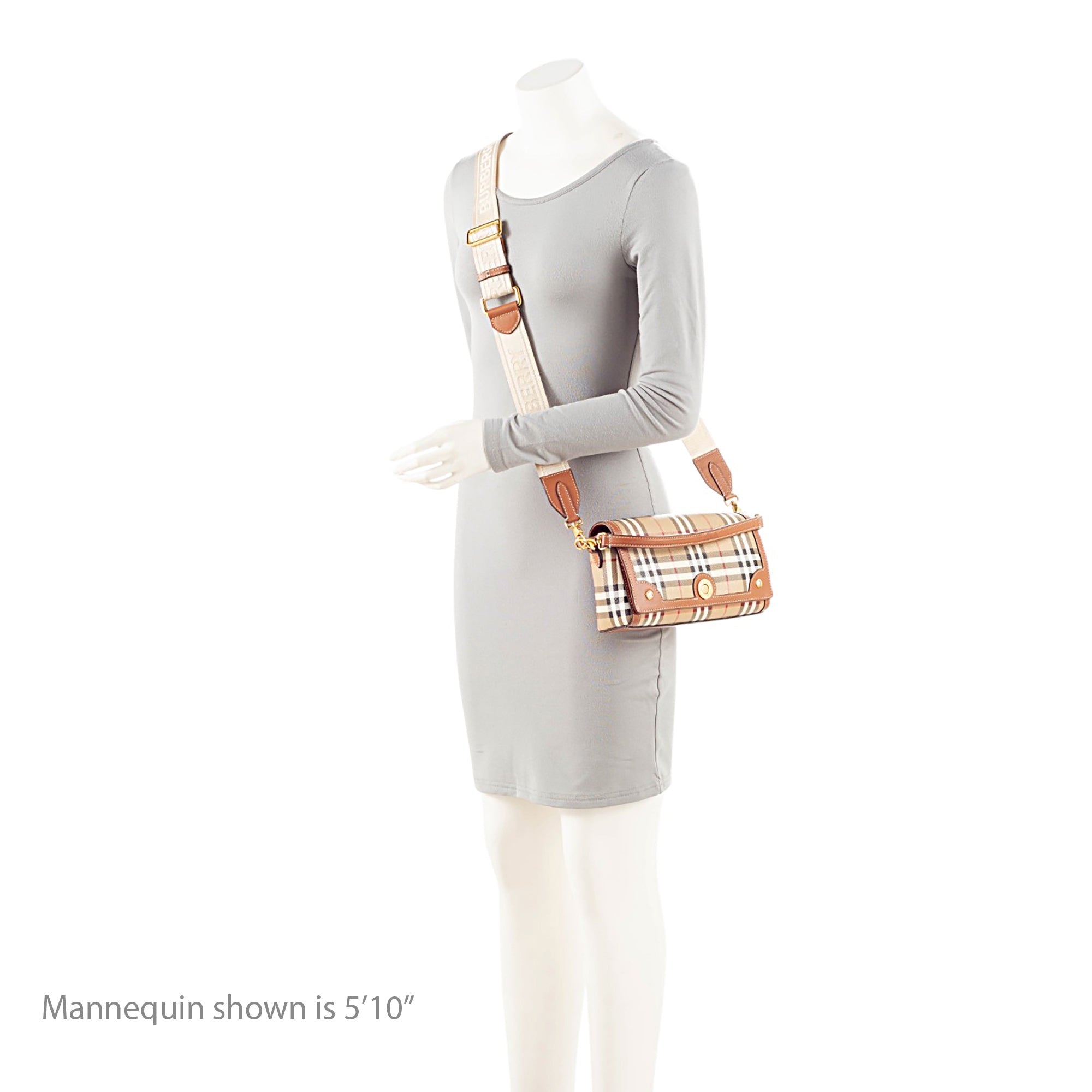 Burberry Vintage Check Note Shoulder Bag