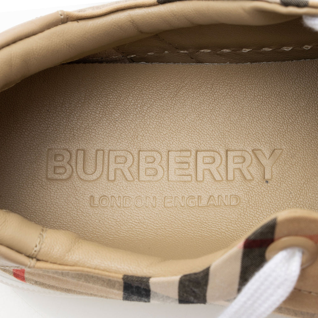 Burberry Vintage Check Albridge Sneakers - Size 6.5 / 36.5