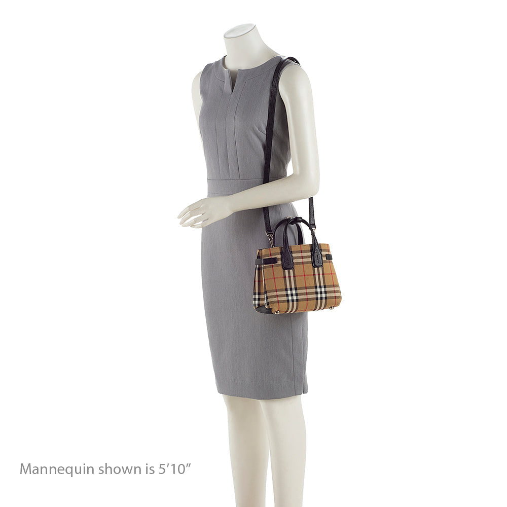 Burberry Vintage Check Banner Baby Tote (SHF-18952)