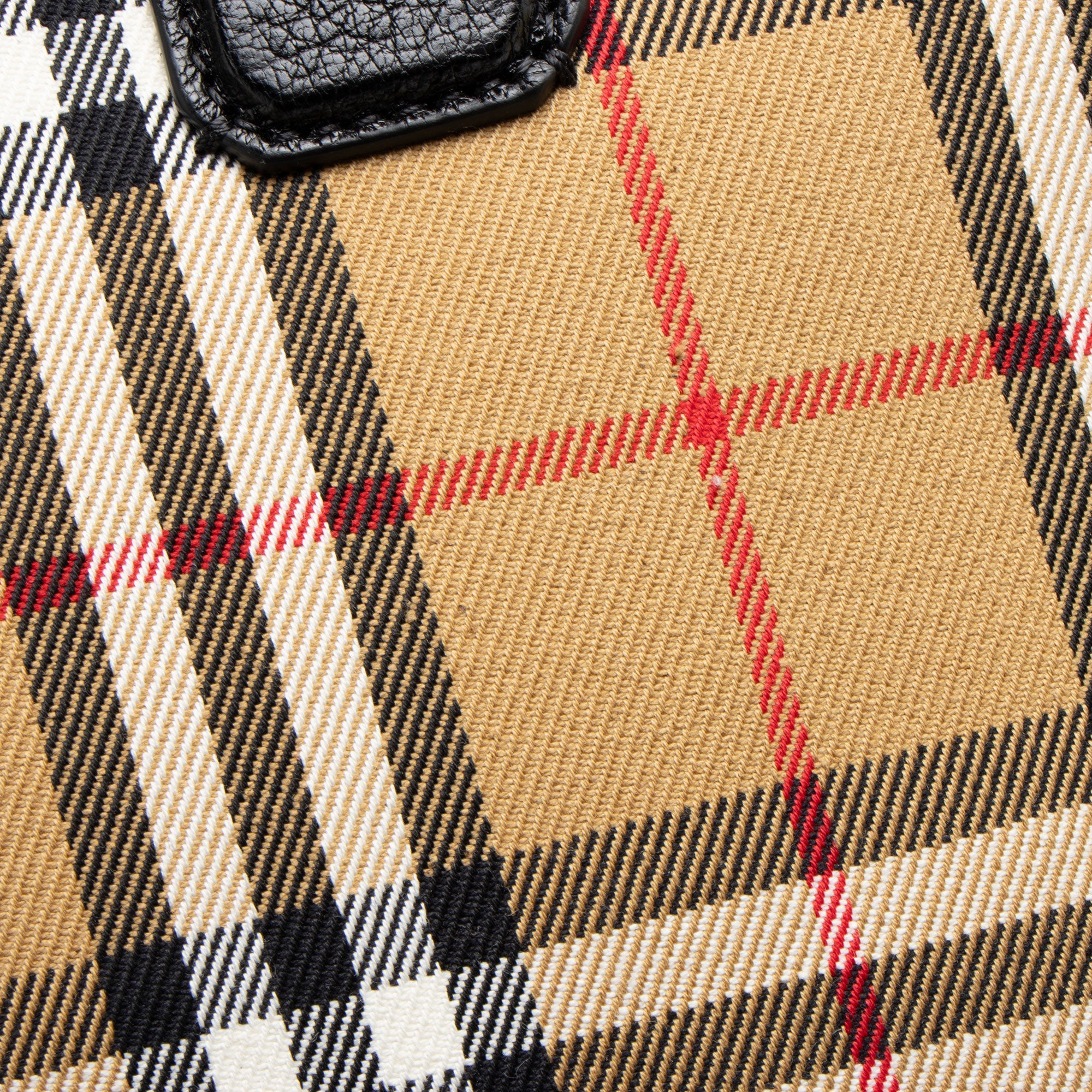 Burberry Vintage Check Banner Medium Tote