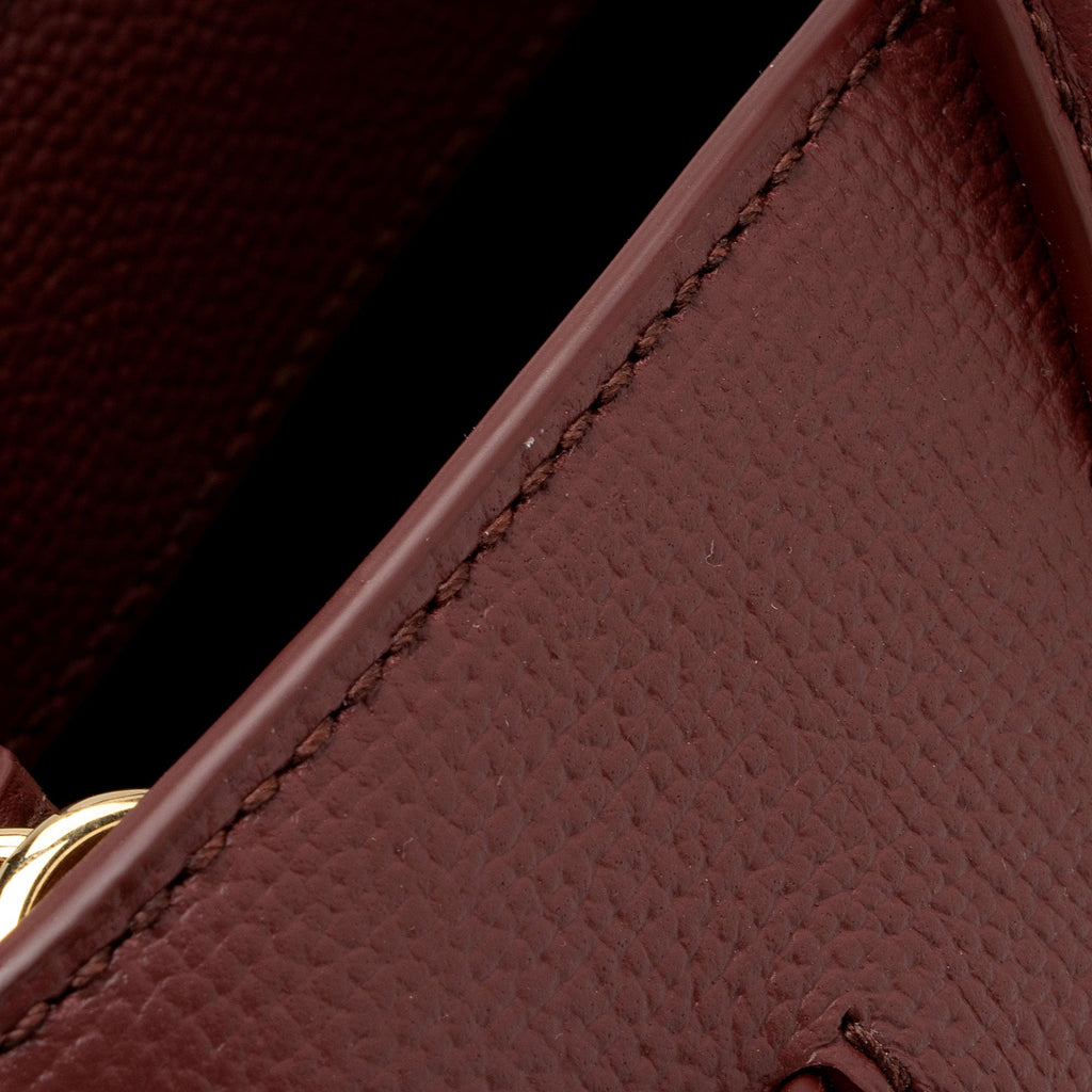 Burberry Vintage Check Leather Banner Medium Tote (SHF-nY7QqR)